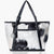 DOMINO COWHIDE - Bold White