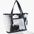 DOMINO COWHIDE - Bold White