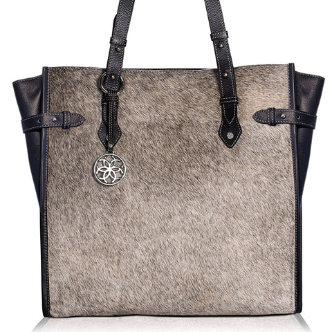 MIRADA TOTE - Grey/Black