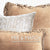 Coronado Suede Fringe Lumbar Pillow