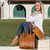 MIRADA CLUTCH - Chestnut